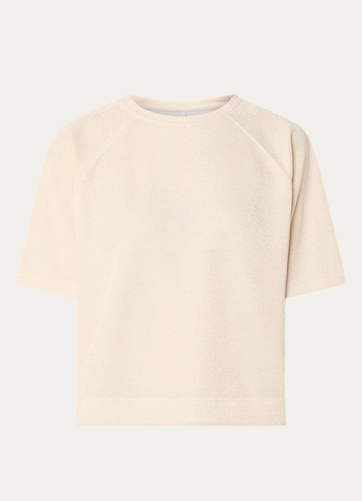 Summum Top met metallic finish - voorkant 3 beige