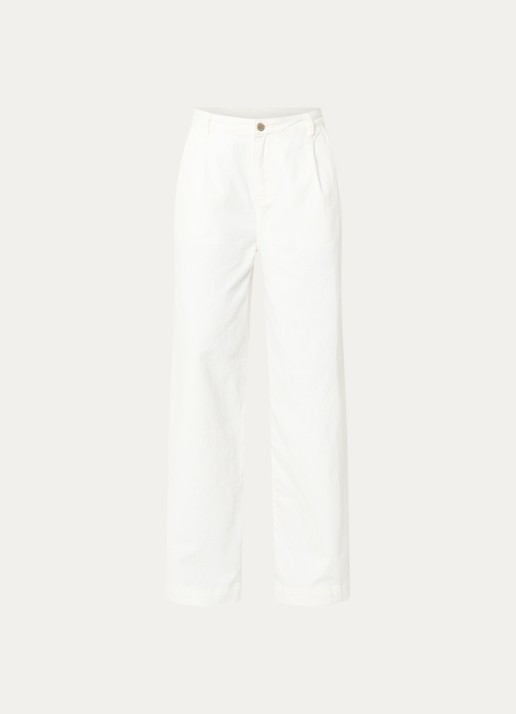 Summum Wide leg jeans met gekleurde wassing