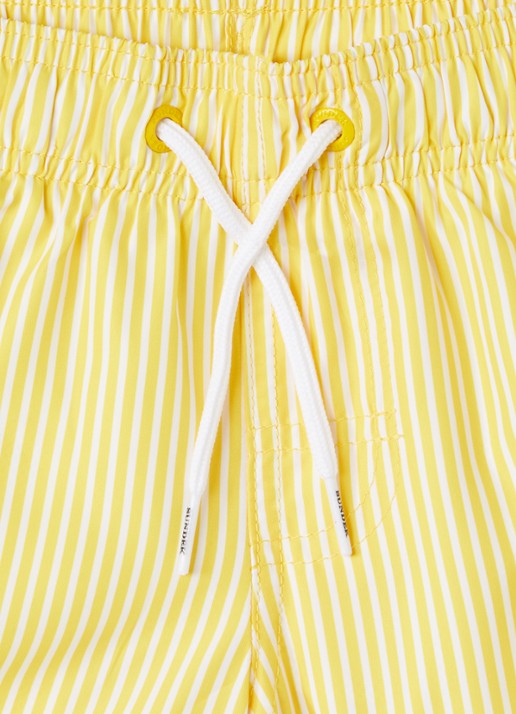 Sundek Zwemshorts met streepprint - detail 3 geel