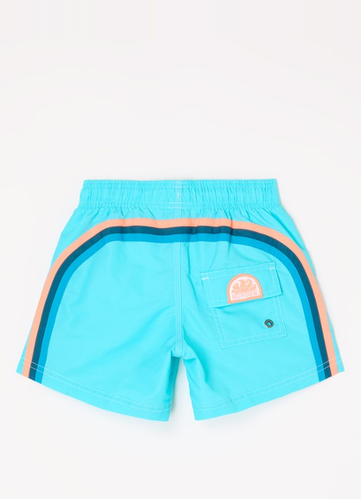 Sundek Zwemshorts met trekkoord - voorkant 2 aquablauw