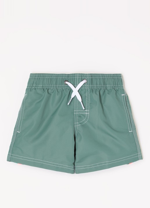 Sundek Zwemshorts met trekkoord - voorkant legergroen