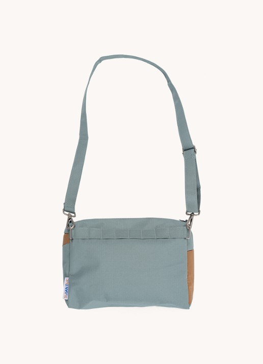 SUSAN BIJL Bum Bag Medium crossbodytas met waterafstotende coating - voorkant 2 grijs
