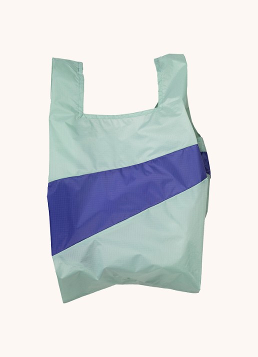 SUSAN BIJL Shopping Bag waterafstotende shopper  - voorkant 2 mint
