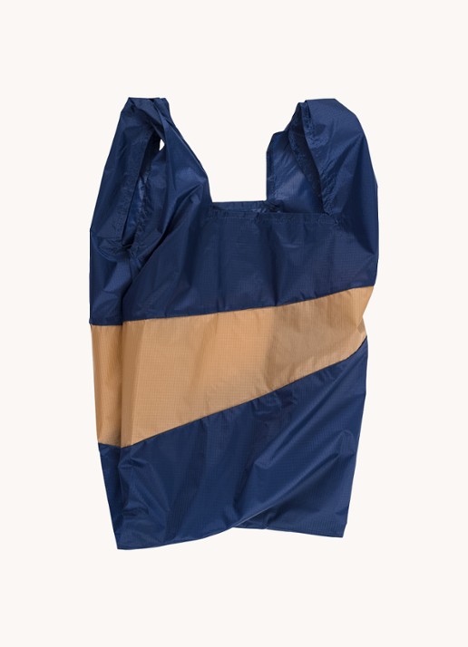 SUSAN BIJL Shopping Bag waterafstotende shopper  - voorkant 2 donkerblauw