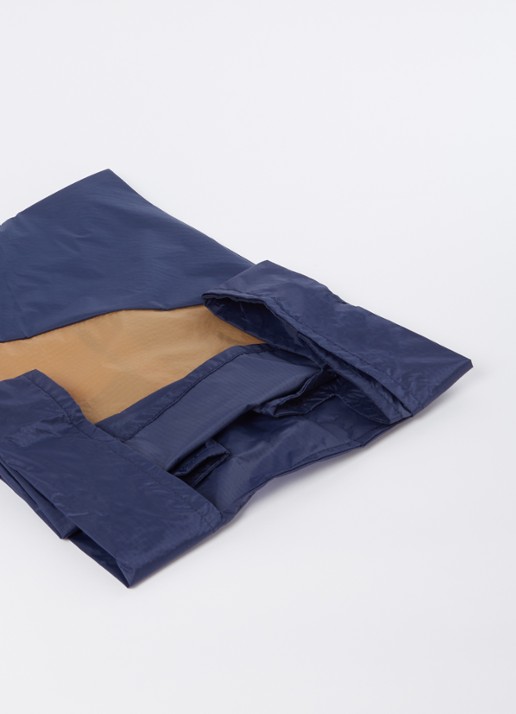 SUSAN BIJL Shopping Bag waterafstotende shopper  - voorkant 3 donkerblauw