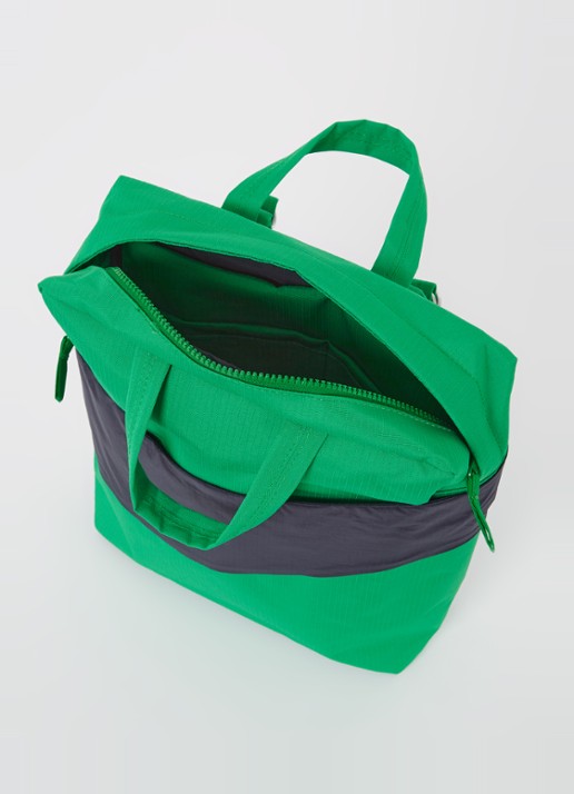 SUSAN BIJL The New Backpack waterafstotende rugzak met 13 inch laptopvak - detail 4 groen