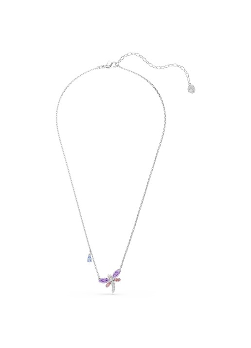 Swarovski 2026 Capsule ketting met kristal - detail zilver