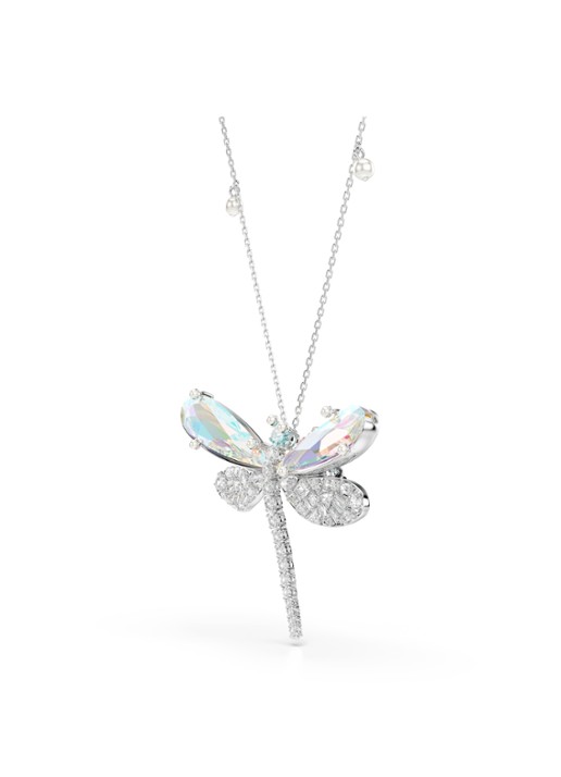 Swarovski 2026 Capsule ketting met kristal - detail 3 zilver