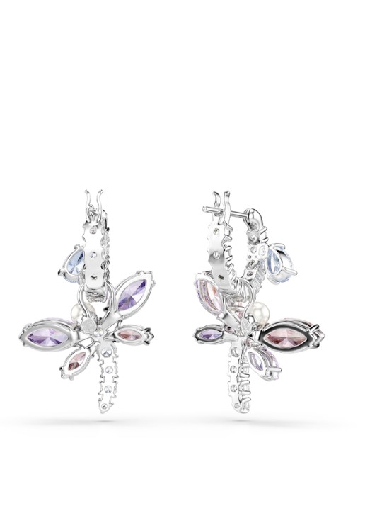 Swarovski 2026 Capsule oorringen met kristal  - detail 3 zilver