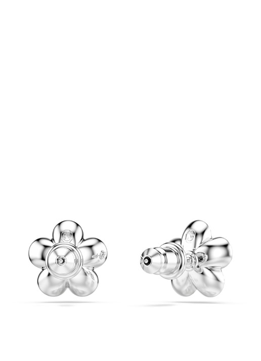 Swarovski 2026 Capsule oorstekers met kristal - detail 4 zilver