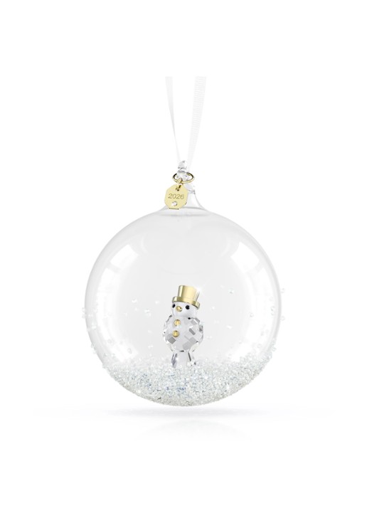 Swarovski Annual Edition: kerstbal ornament 2026 - voorkant transparant