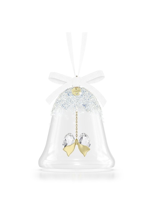 Swarovski Annual Edition: kerstklok ornament 2026 - voorkant 4 transparant