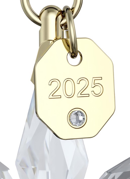Swarovski Annual Edition: ornament 3d 2025 - detail 3 goud