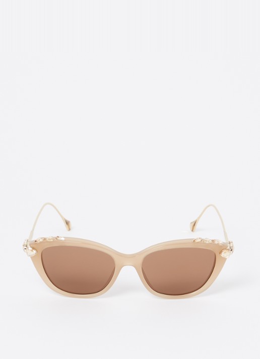 Swarovski Cat Eye zonnebril SK6010  - detail beige