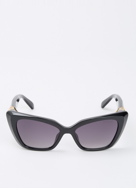 Swarovski Cat Eye zonnebril SK6047 - detail zwart