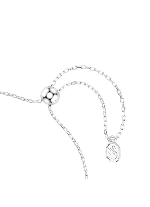 Swarovski Chroma armband met kristal - detail 3 zilver