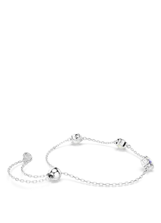 Swarovski Chroma armband met kristal - detail 4 zilver