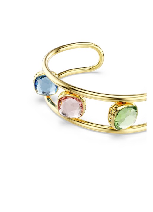 Swarovski Chroma bangle verguld M  - detail 3 goud