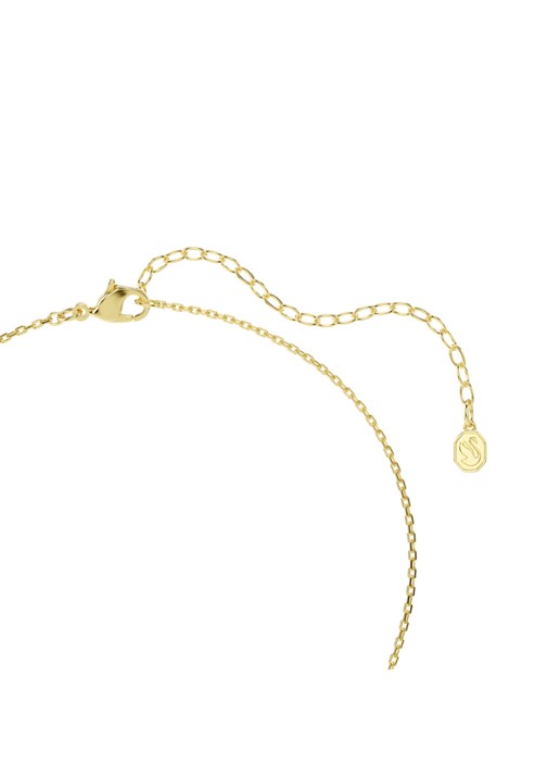Swarovski Chroma ketting met kristal - detail 3 goud