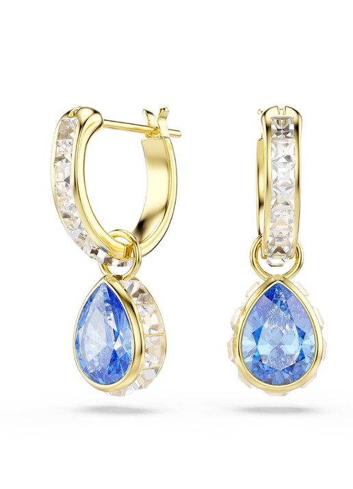 Swarovski Chroma oorringen met kristal