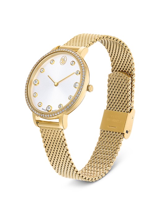 Swarovski Clarica horloge 5740823 - detail 2 goud
