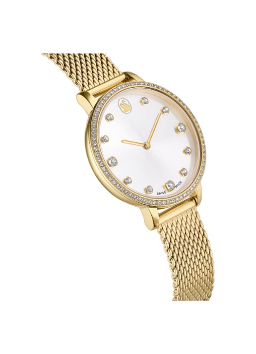 Swarovski Clarica horloge 5740823 - detail 6 goud