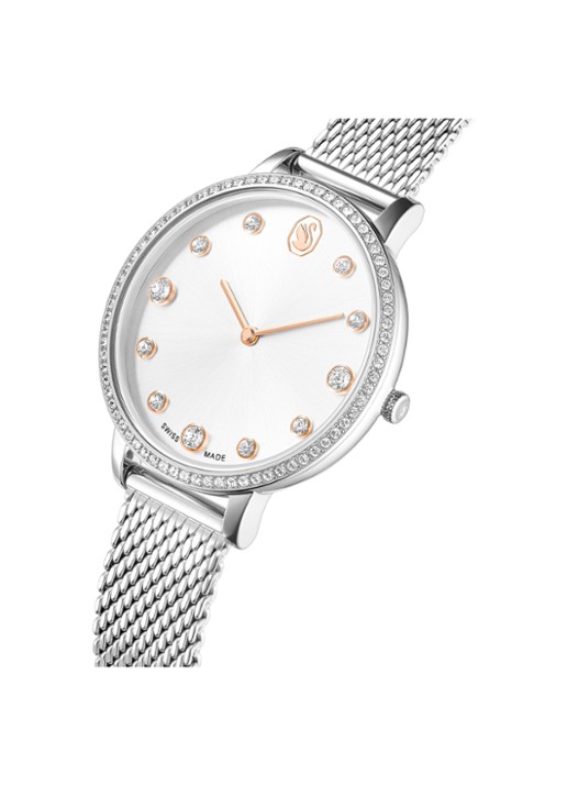 Swarovski Clarica horloge 5740971 - detail 3 zilver