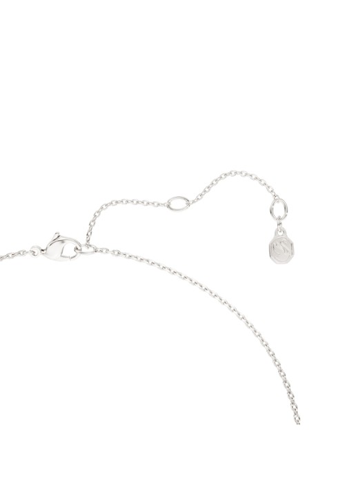 Swarovski Classica ketting met kristal - detail 3 zilver