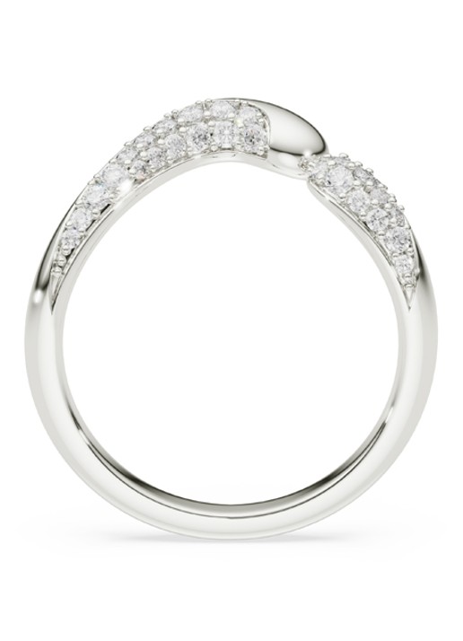 Swarovski Classica ring 55 - detail 2 zilver