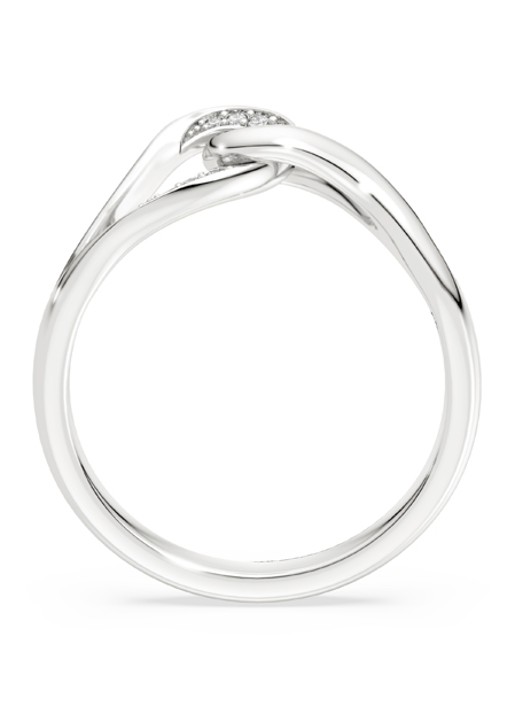 Swarovski Classica ring met kristal 55 - detail 3 zilver