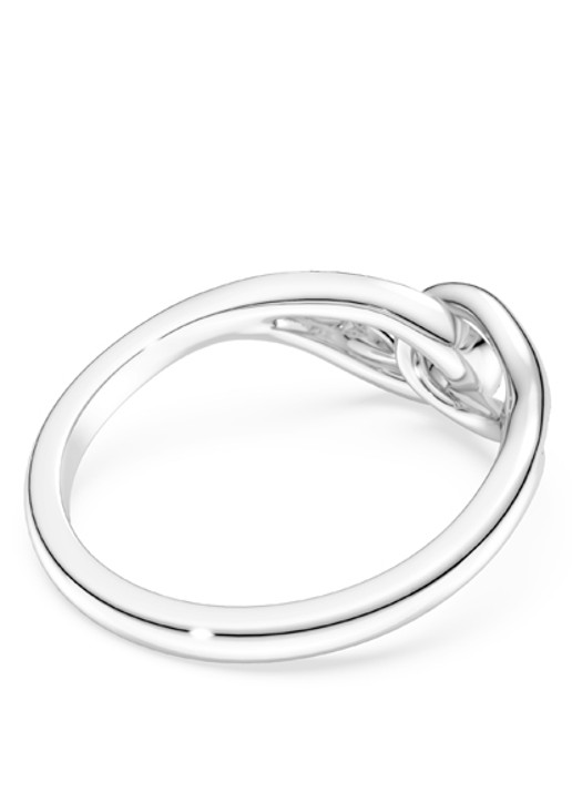 Swarovski Classica ring met kristal 55 - detail 4 zilver