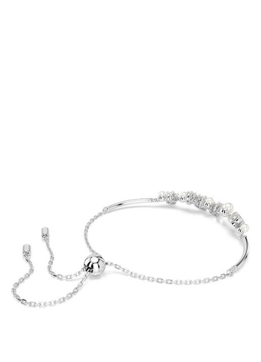 Swarovski Constella armband met kristal M  - detail 3 zilver