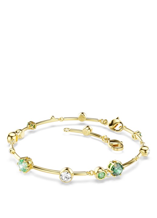 Swarovski Constella armband met zirkonia - detail goud