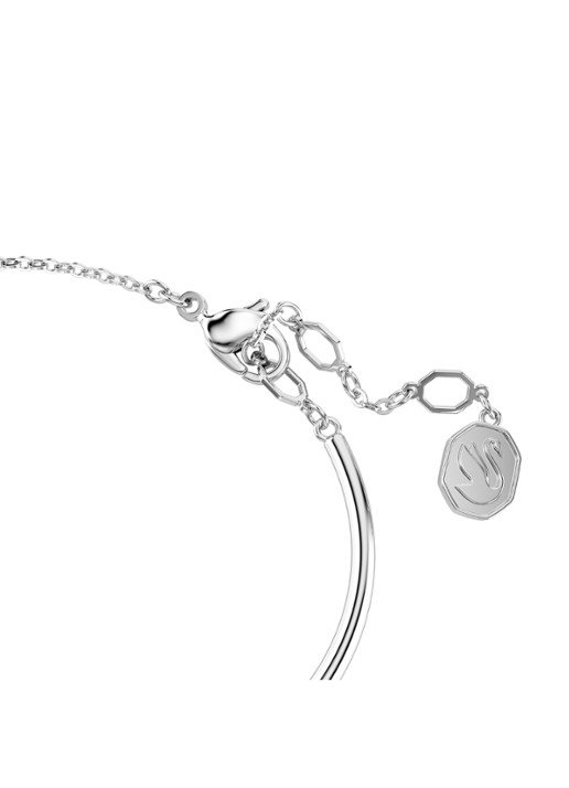Swarovski Constella bangle met kristal - detail 2 zilver