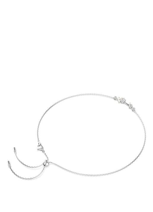 Swarovski Constella ketting met kristal - detail 3 zilver