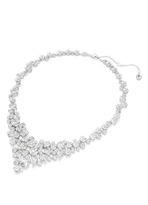 Swarovski Constella ketting met kristal - detail 3 zilver