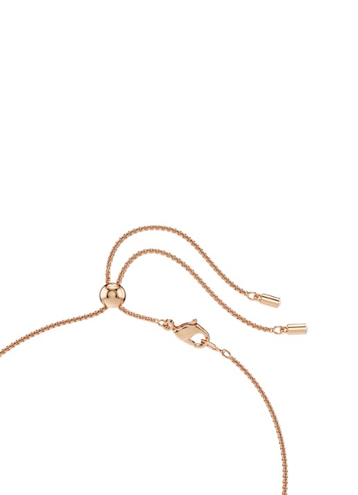 Swarovski Constella ketting met kristal - detail 3 roségoud