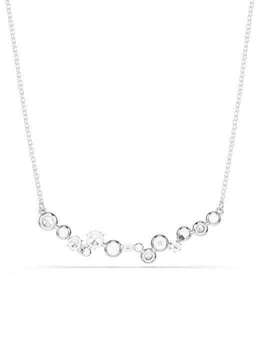 Swarovski Constella ketting met zirkonia - detail 6 zilver