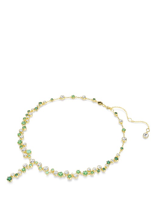 Swarovski Constella ketting met zirkonia - detail 3 goud