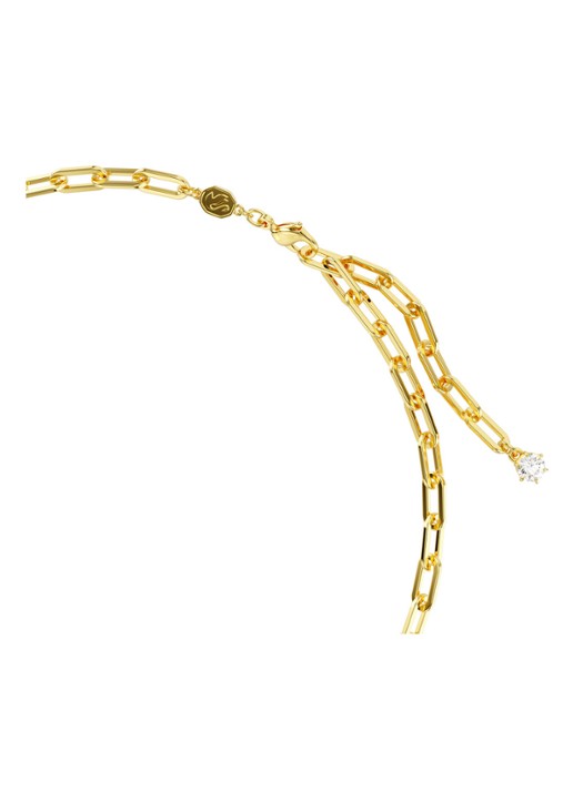 Swarovski Constella ketting verguld - detail 3 goud