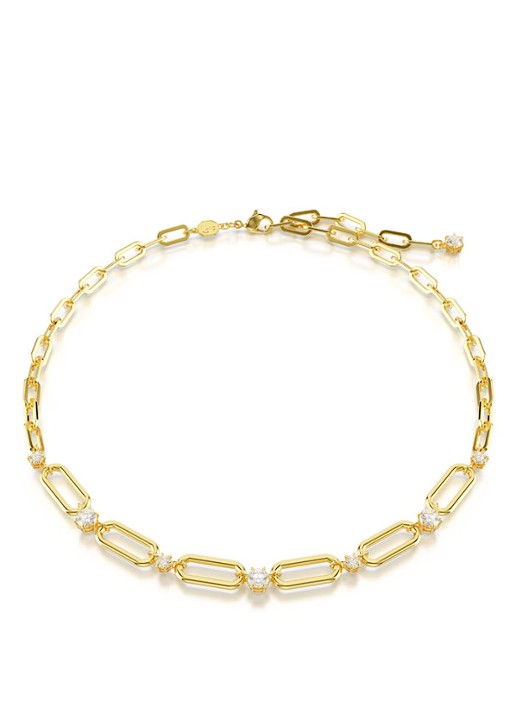 Swarovski Constella ketting verguld
