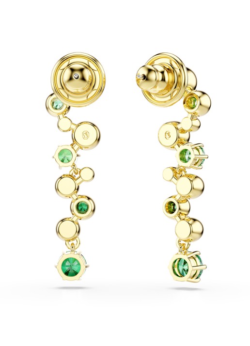 Swarovski Constella oorhangers met zirkonia - detail 5 goud