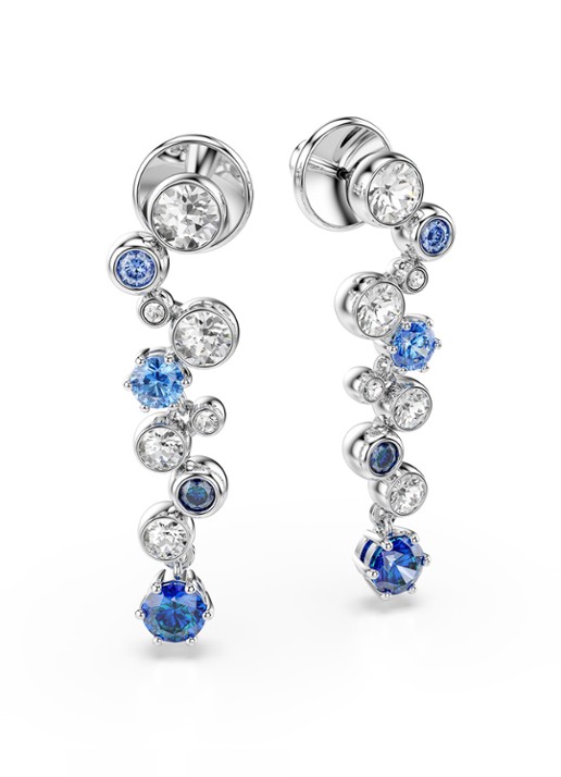 Swarovski Constella oorstekers met zirkonia - detail 4 zilver