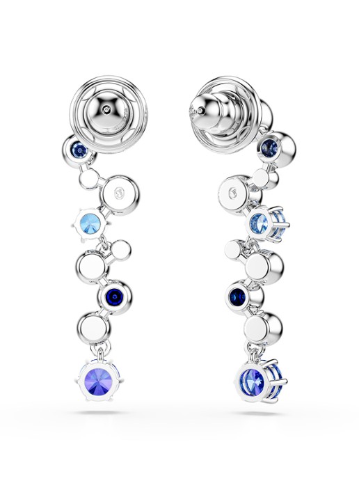 Swarovski Constella oorstekers met zirkonia - detail 5 zilver
