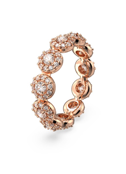 Swarovski Constella ring met kristal - detail 4 roségoud