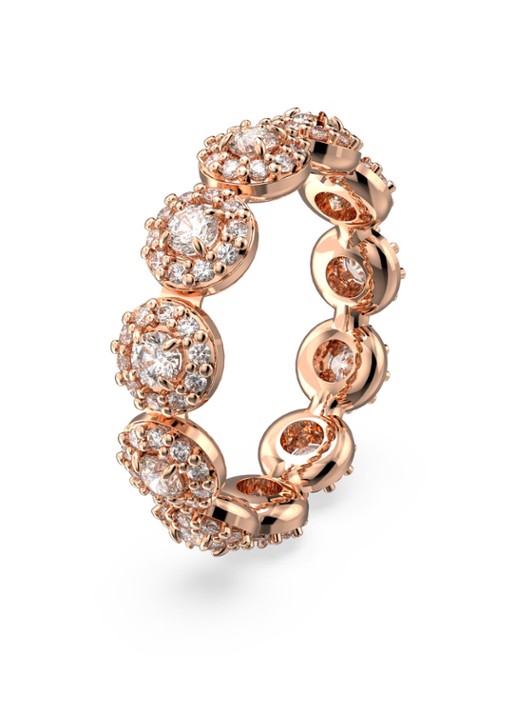 Swarovski Constella ring met kristal - detail 6 roségoud