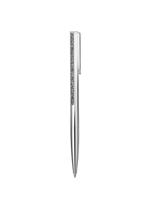 Swarovski Crystal Shimmer pen met kristal - detail 2 zilver