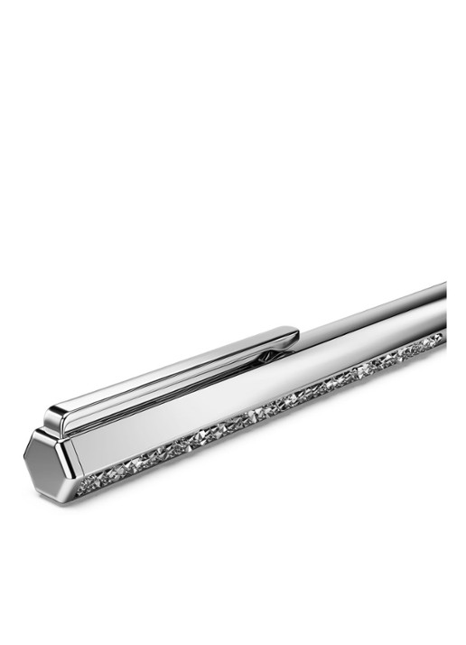 Swarovski Crystal Shimmer pen met kristal - detail 4 zilver