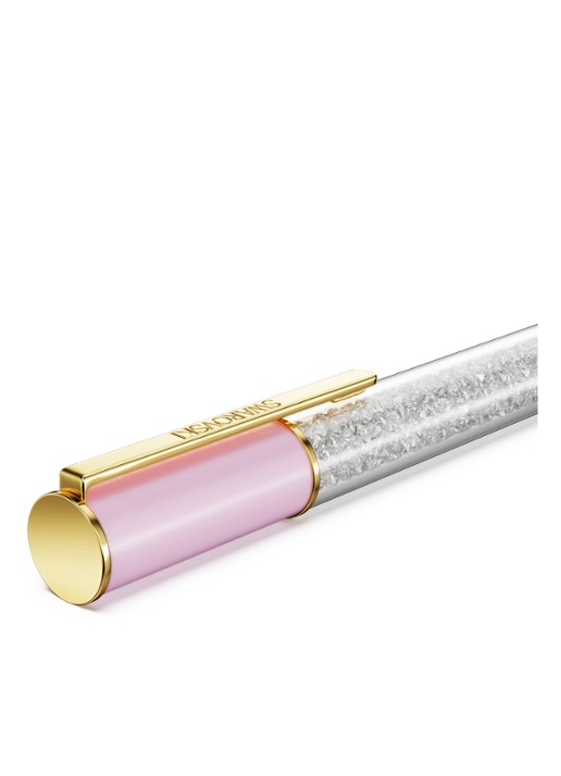 Swarovski Crystalline Lustre pen met kristal - detail 4 lichtroze