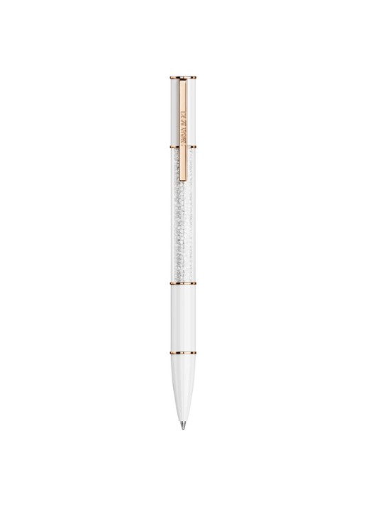 Swarovski Crystalline Lustre pen met kristal - detail 2 zilver